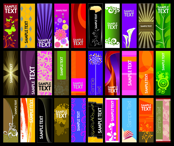 Vertical Banner Templates 26191 Free EPS Download 4 Vector